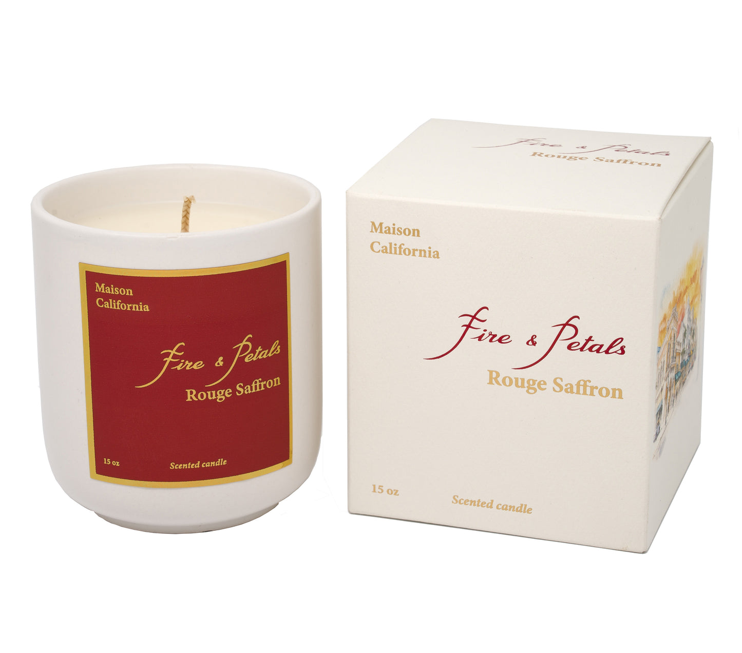 Rouge Saffron Scented Candle